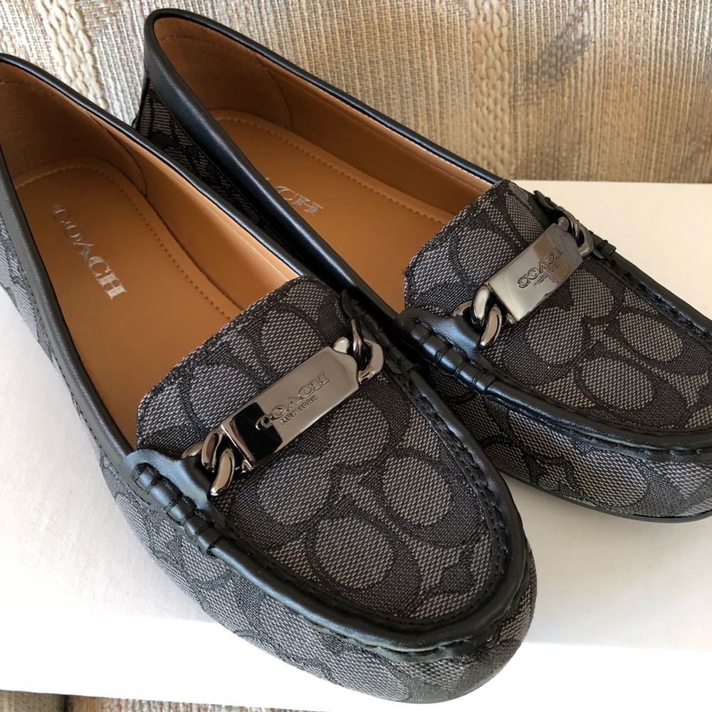 *New* Coach Black Flats